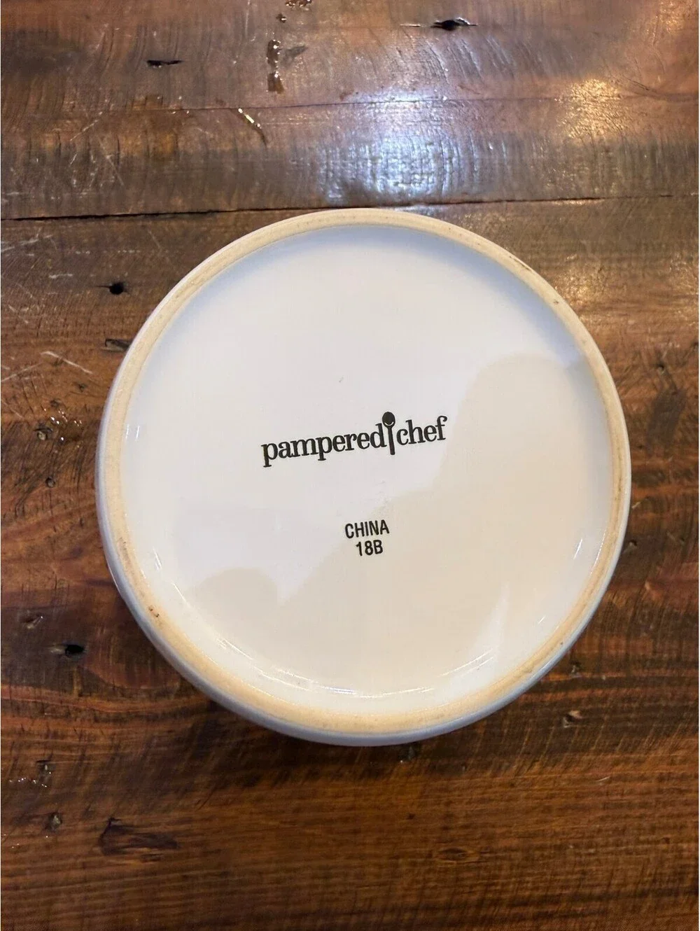 Pampered Chef Ceramic Small Mixing Bowl